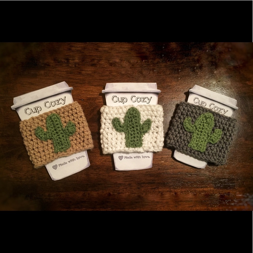 Cactus Cup Cozy